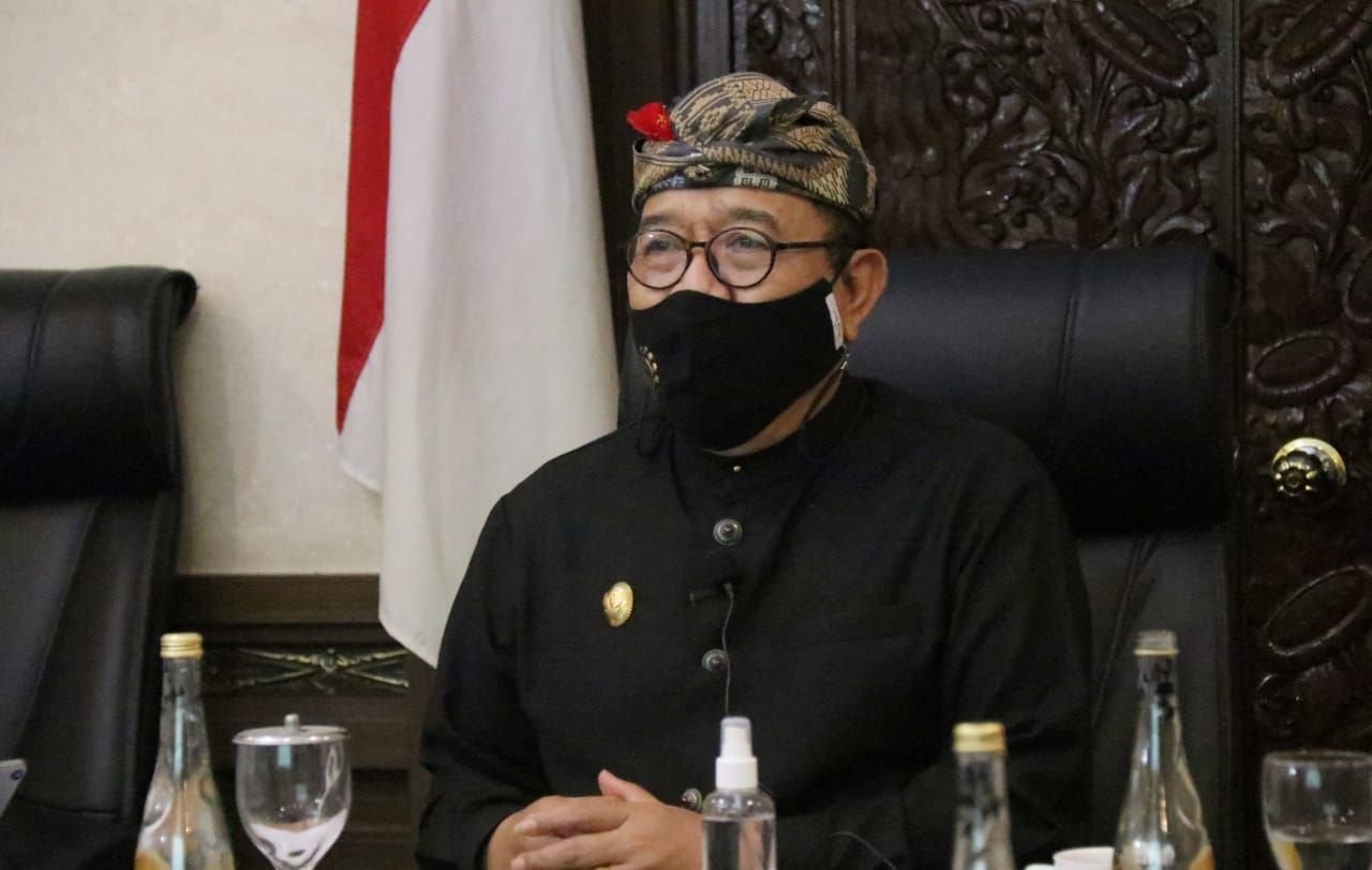 podiumnews.com-Wagub Bali Ajukan Empat Usulan dalam Rakor Dana PEN 2021